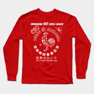 Sriracha Hot Sauce Long Sleeve T-Shirt